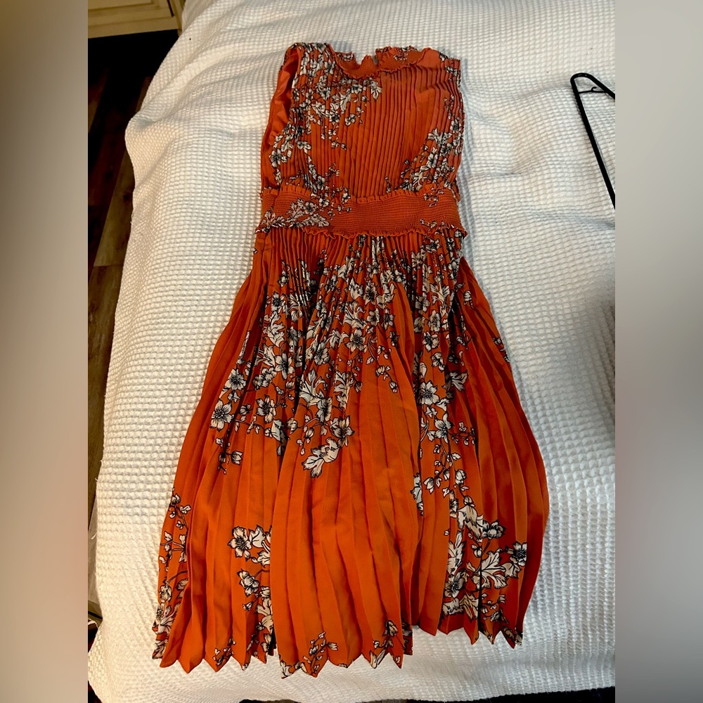 Pleated dress